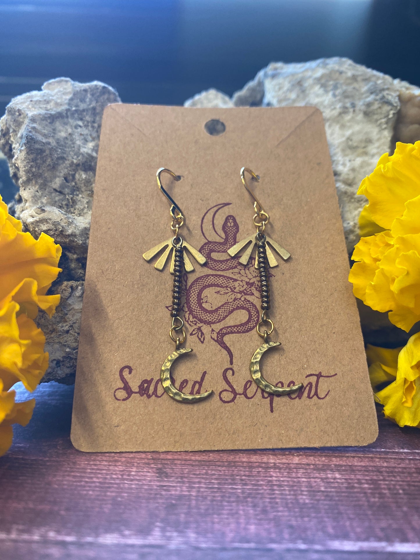 Crescent Moon Earrings