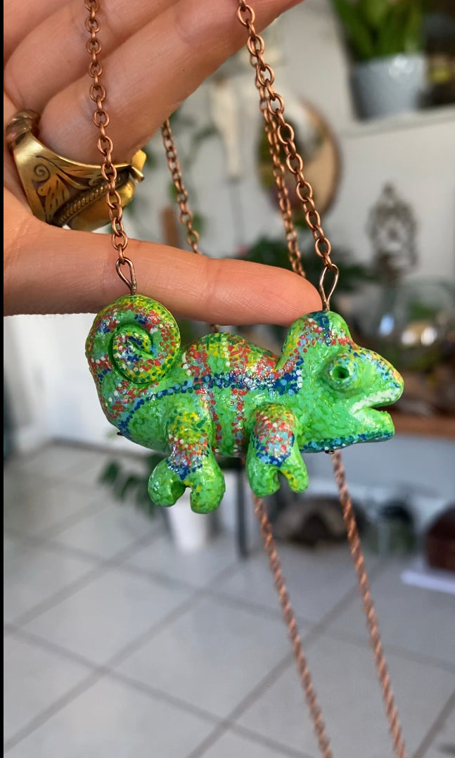 Pointillism Karma Chameleon