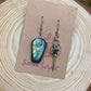 Mismatched Labradorite Coffin and Plague Mask earrings #2