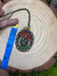 Mushroom and Ammonite Pendant