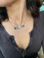 Horizontal Moon Phases Pendant